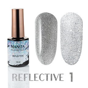 Светоотражающий гель-лак MANITA "REFLECTIVE" №01 (10 мл)