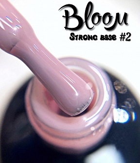 Bloom, Strong Cover Base - Камуфлирующая жесткая база №02 (теплый розовый), 15 мл