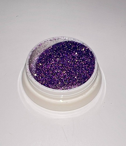 Светоотражающий Flash Glitter арт.7088, темно-фиолетовый