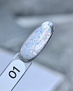 Must Have, Жёсткий моделирующий гель-желе с шестигранниками опал, Magic Opal №01 (15 мл)