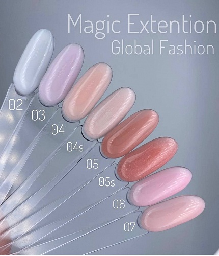 Гель Magic-Extension #02 Global Fashion, 12 мл