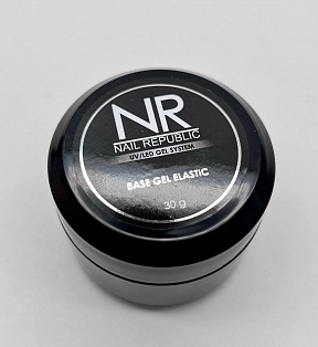 Nail Republic BASE GEL ELASTIC, эластичное базовое покрытие, 30 ml (круг)