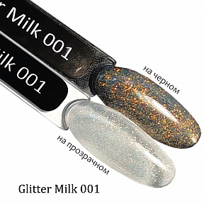 MOLTINI гель-лак Glitter Milk №001 (12мл.)