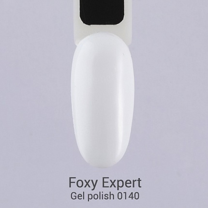 Гель лак Foxy Expert №140 Белый, 10 ml