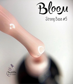Bloom, Strong Cover Base - Камуфлирующая жесткая база №05 (натурально-бежевый), 15 мл