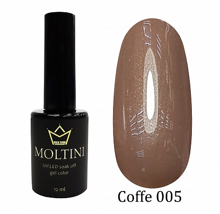 MOLTINI гель-лак Coffe №005 (12мл.)