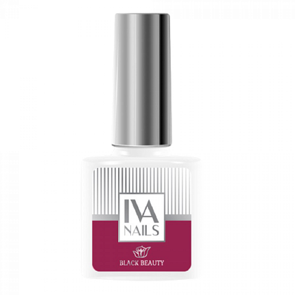 IVA Nails,Гель-лак Black Beauty №1 8 мл.